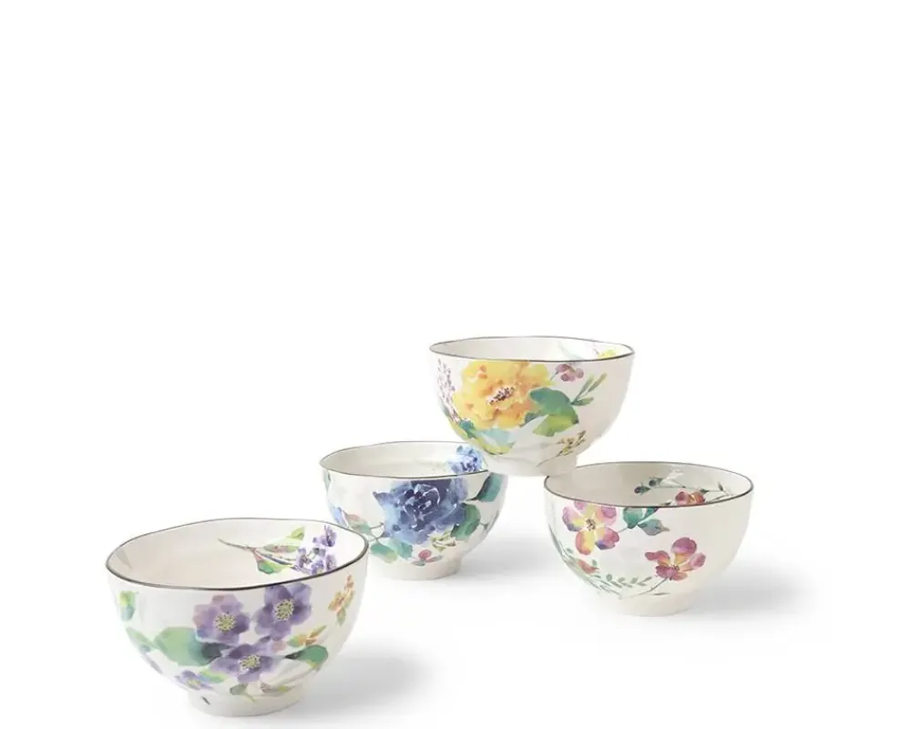 MIYA Company Floral Spring Rice Bowl Set
