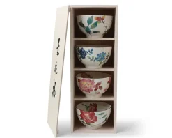 MIYA Company Floral Summer Rice Bowl Set Best