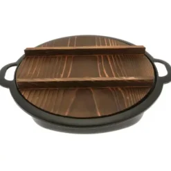 MIYA Company Gyoza Pan Cast Iron With Lid Sale