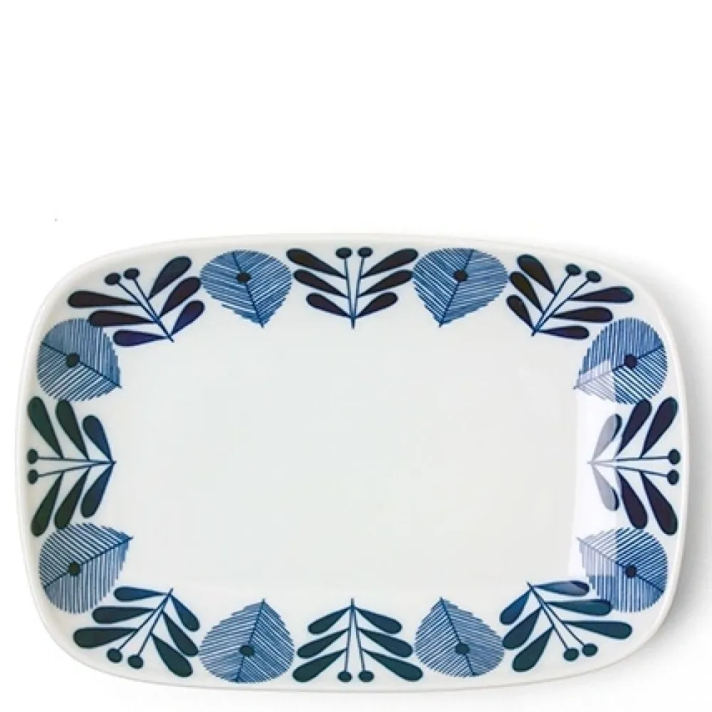 MIYA Company Hallo Bloem 10" X 6.75" Plate Best