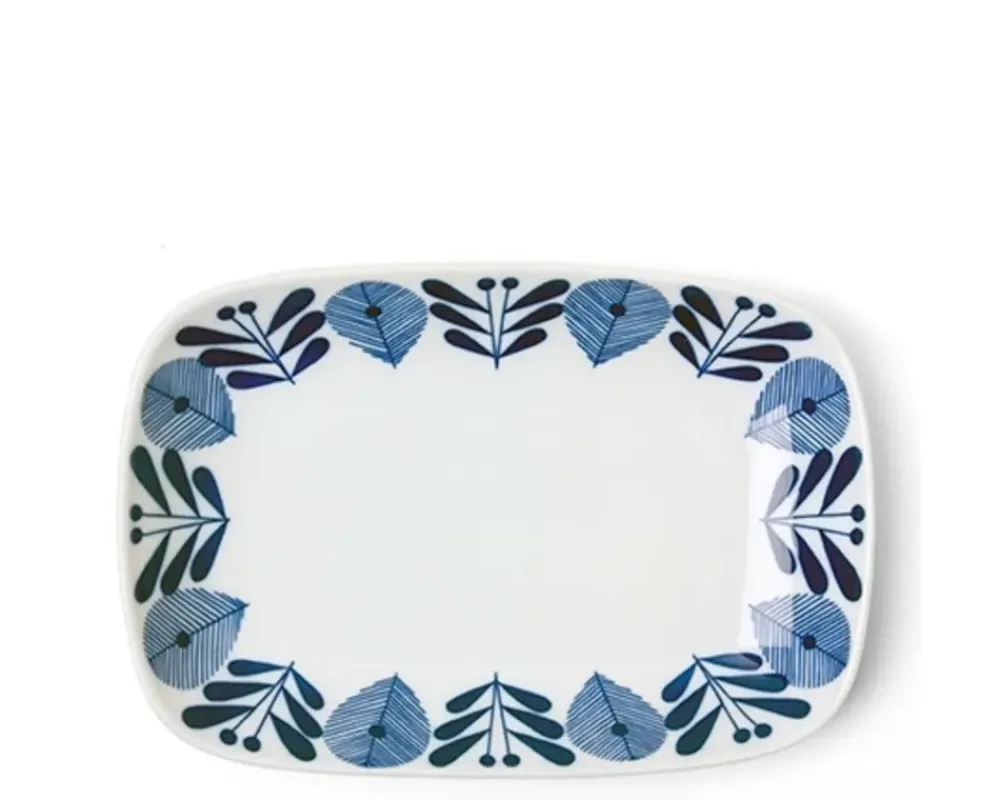 MIYA Company Hallo Bloem 10" X 6.75" Plate Best