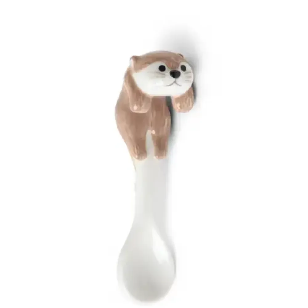 MIYA Company Hanging Spoon Otter Light Brown Hot