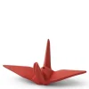 MIYA Company Incense Holder Cinnabar Peace Crane New