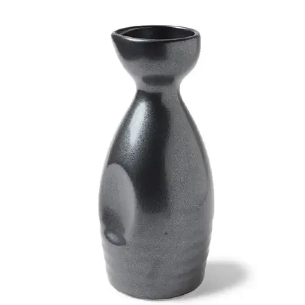MIYA Company Iron Glaze 10 Oz. Sake Bottle Clearance