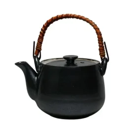 MIYA Company Iron Glaze 22 Oz. Teapot Outlet