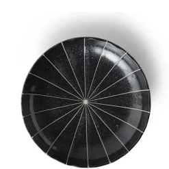MIYA Company Kasa Lines Black 6.5" Plate Online