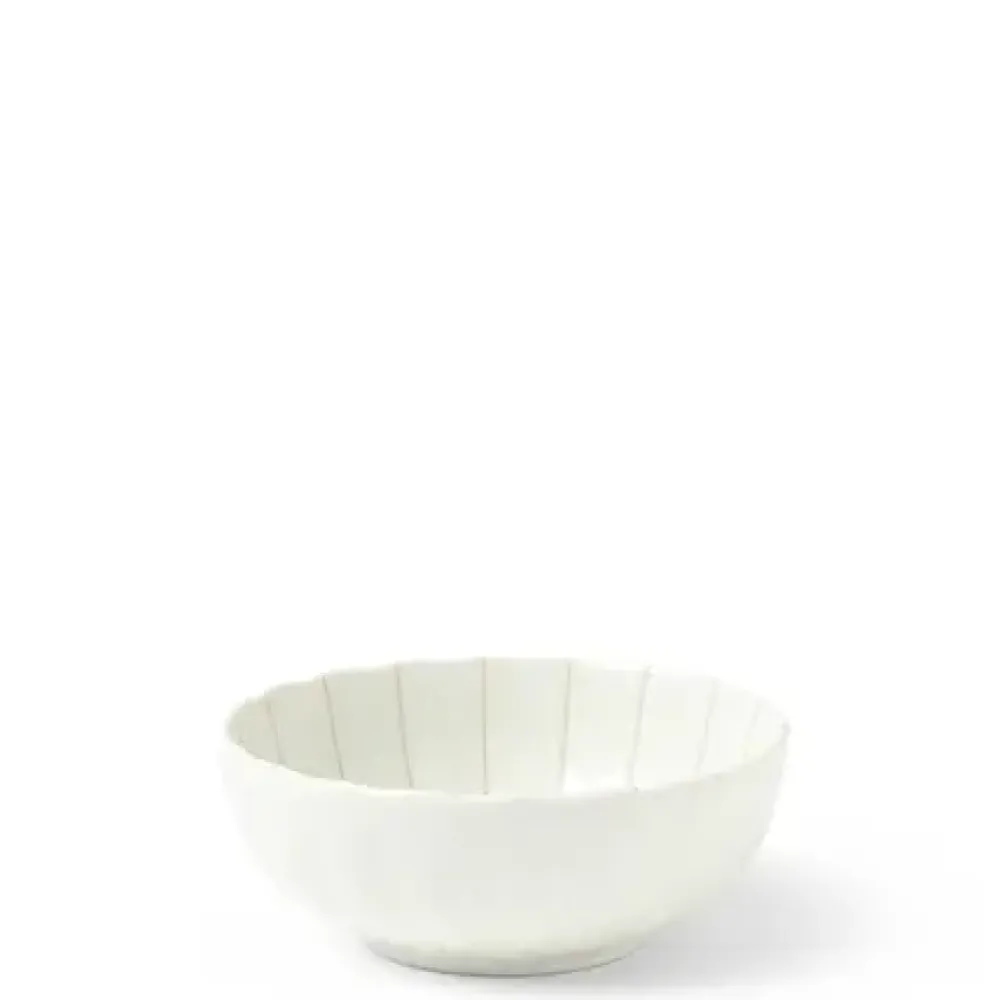 MIYA Company Kasa Lines White 4" Bowl New