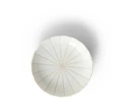 MIYA Company Kasa Lines White 4.75" Plate Sale