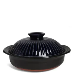 MIYA Company Kikka Blue Donabe Casserole 11" Best