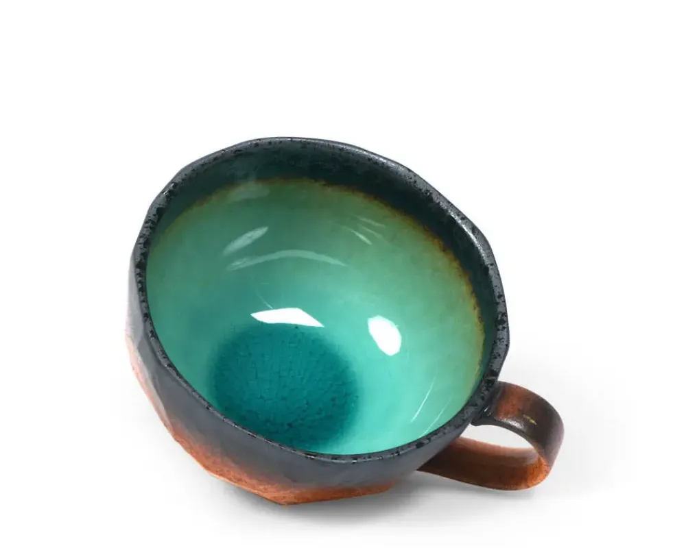 MIYA Company Kosui Green 8 Oz. Boulder Mug New