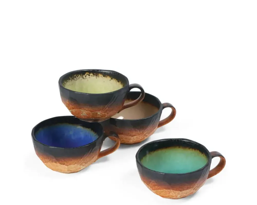 MIYA Company Kosui 8 Oz. Boulder Mug Set Hot