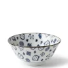 MIYA Company Maneki Neko Blue 5.75" Bowl Sale