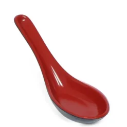 MIYA Company Melamine Soup Spoon - Red