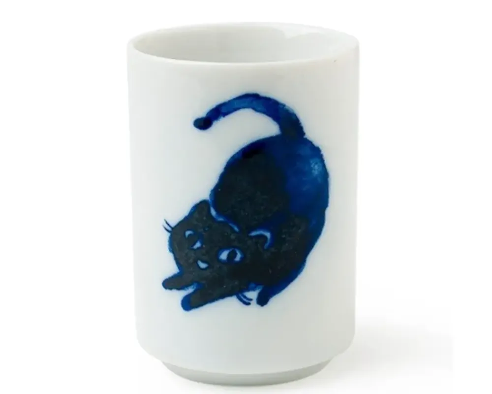 MIYA Company Midnight Blue Cat Cup Set Best