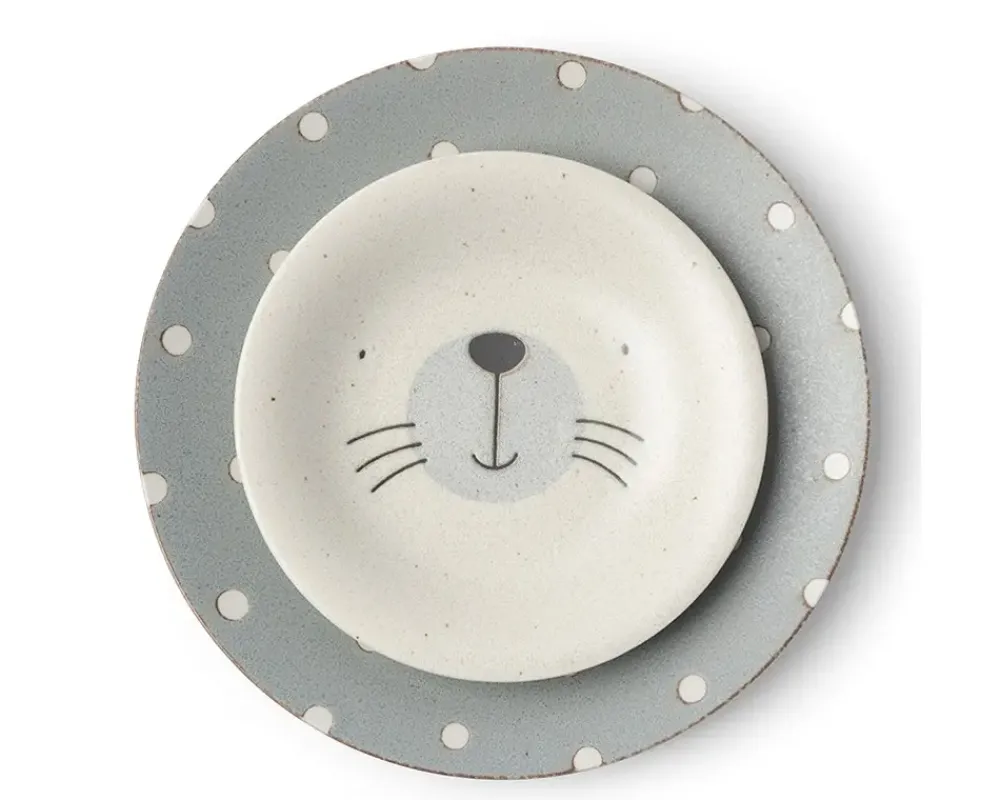 MIYA Company Mogu Mogu Seal Plate 6.5" Discount