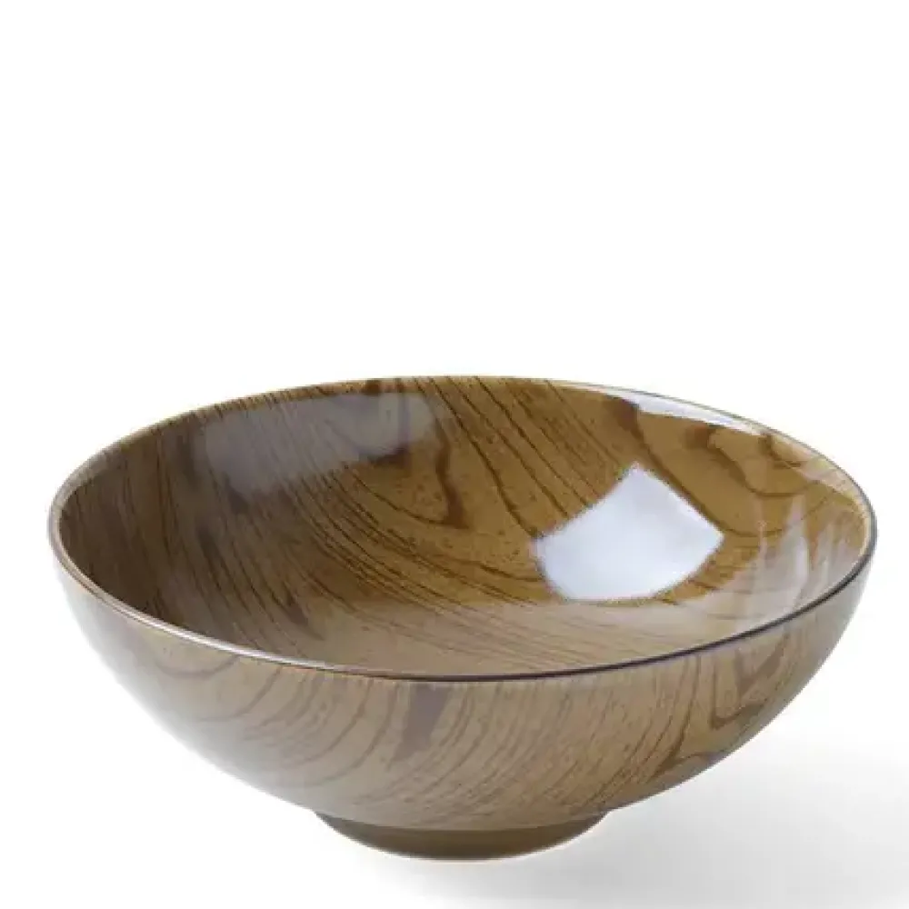 MIYA Company Mokume Usucha 8.25" Serving Bowl Best