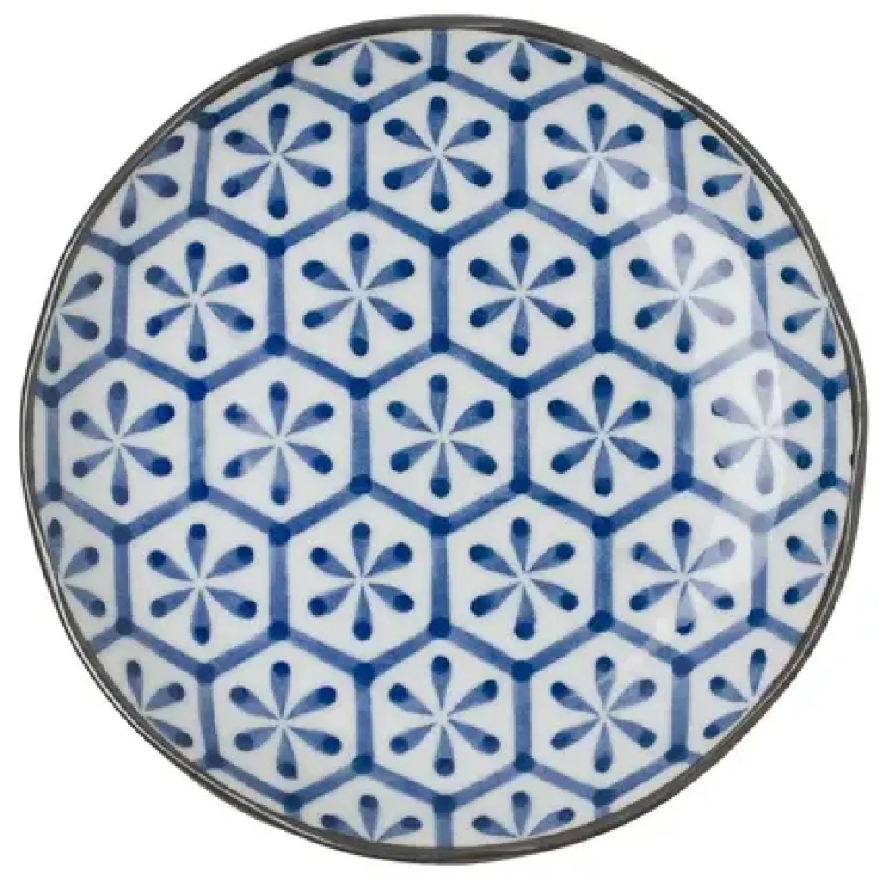 MIYA Company Monyou 6.5" Hana Kikkou Plate Clearance