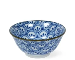 MIYA Company Monyou 6" Hana Seigaiha Bowl Best