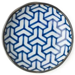 MIYA Company Monyou 4.5" Kumi Kikkou Plate Outlet