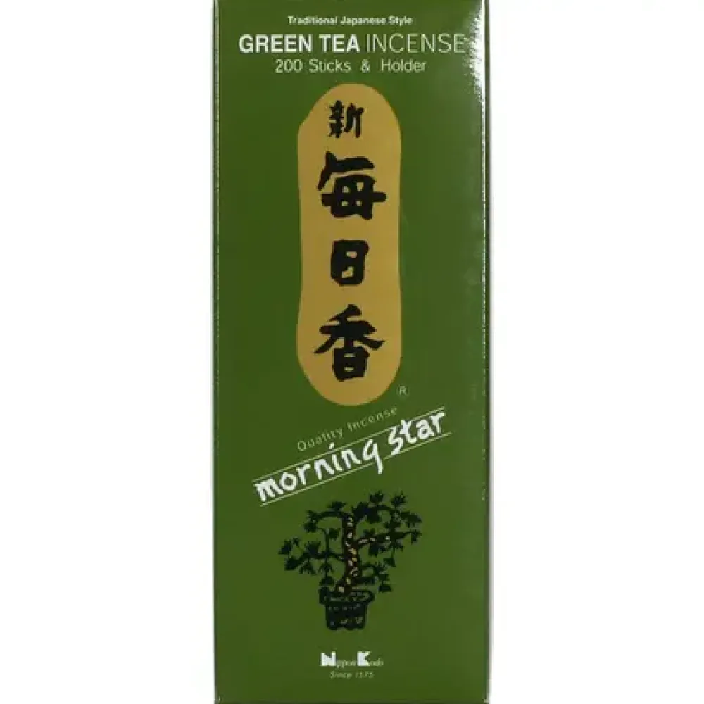 MIYA Company Morning Star Incense - Green Tea Hot
