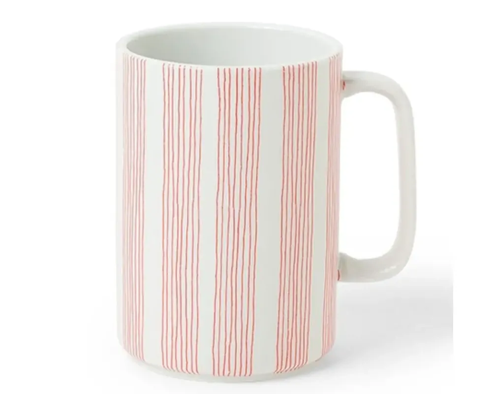 MIYA Company Mug Red Obi Stripe Online