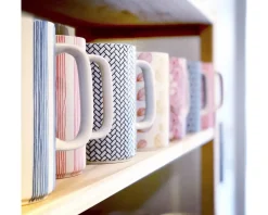 MIYA Company Mug Red Obi Stripe Online