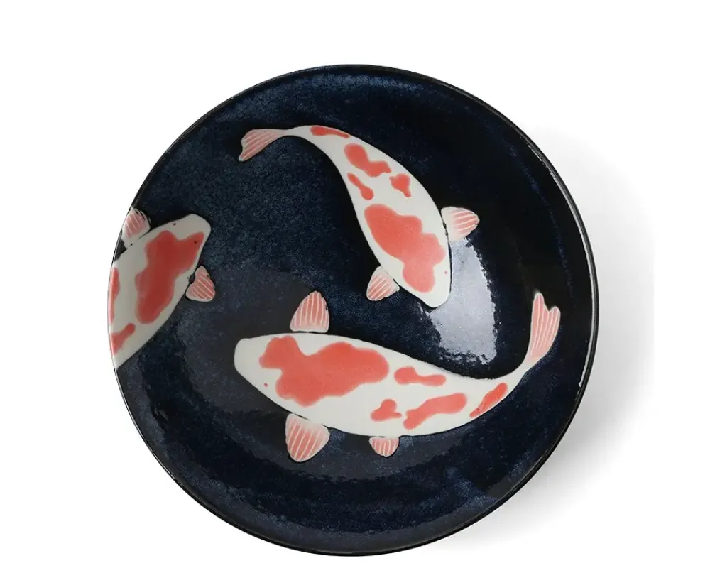 MIYA Company Namako Koi 9.75" Serving Bowl Online
