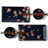 MIYA Company Namako Pink Sakura Sushi For Two Set