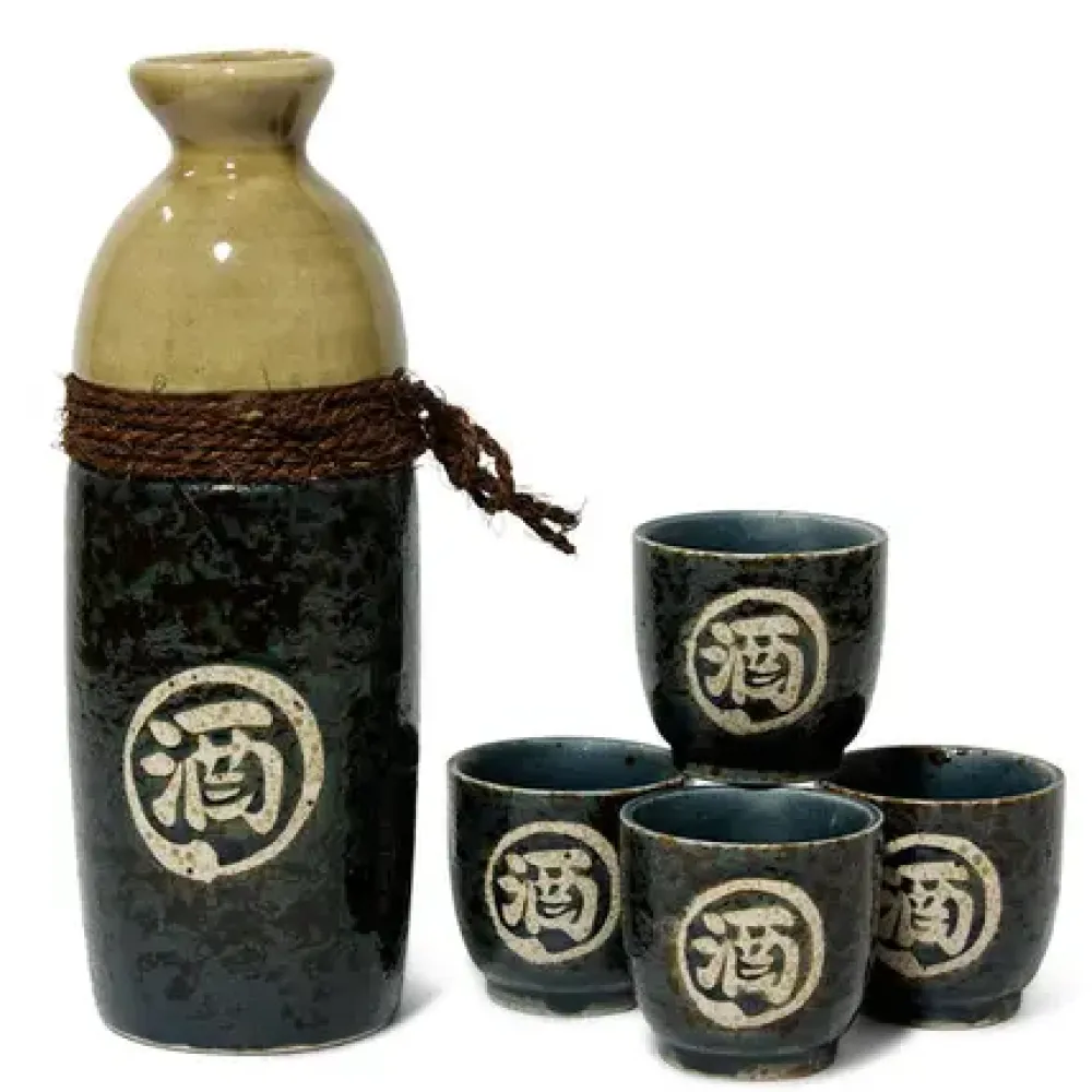 MIYA Company Nawamaki Sake Set Best
