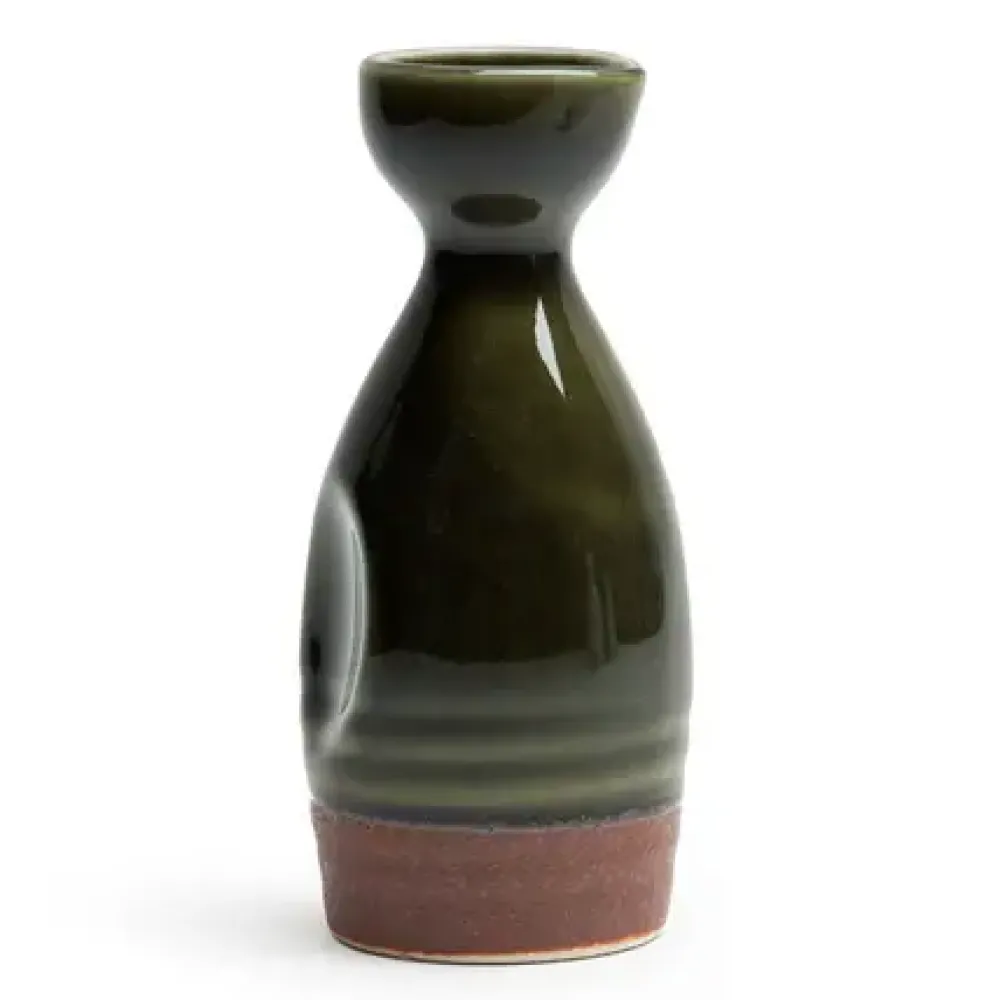 MIYA Company Oribe Green 10 Oz. Sake Bottle Clearance