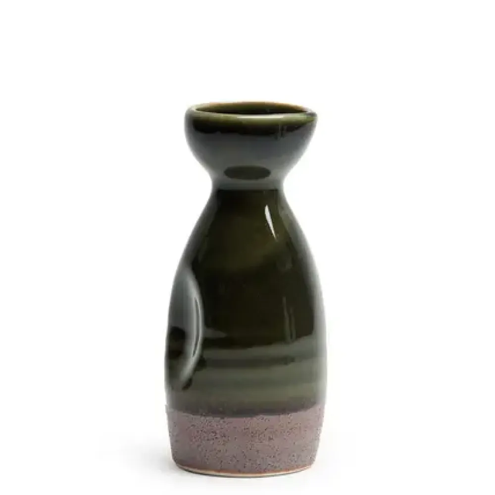 MIYA Company Oribe Green 5 Oz. Sake Bottle Discount