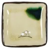 MIYA Company Oribe Plum 4.5" Sq. Plate Hot
