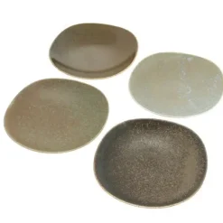 MIYA Company Pacific Forest Matte Plate Set 5-3/8" Hot