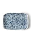 MIYA Company Plate 6.5" X 4.25" Garden Bloom