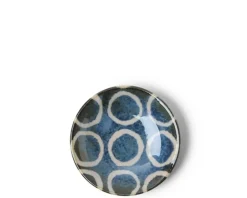 MIYA Company Rustic White Circles 3.5" Sauce Dish Clearance