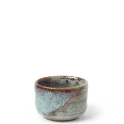 MIYA Company Sake Cup 2.5 Oz. Blue/Gray New