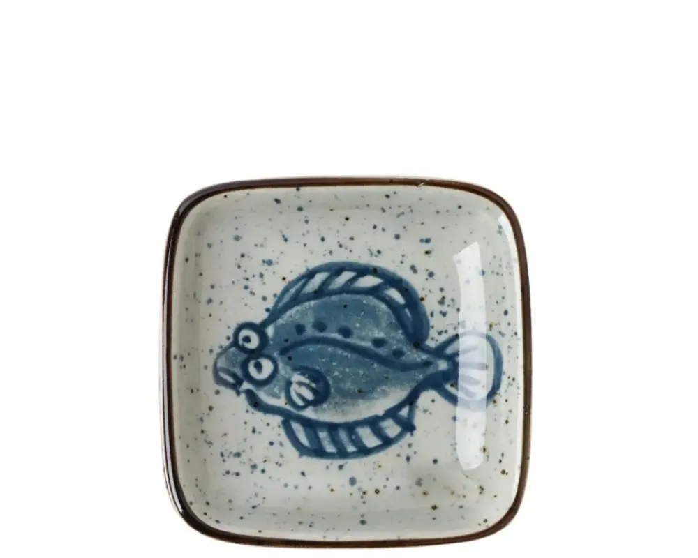 MIYA Company Sauce Dish 3.5" Flounder Best