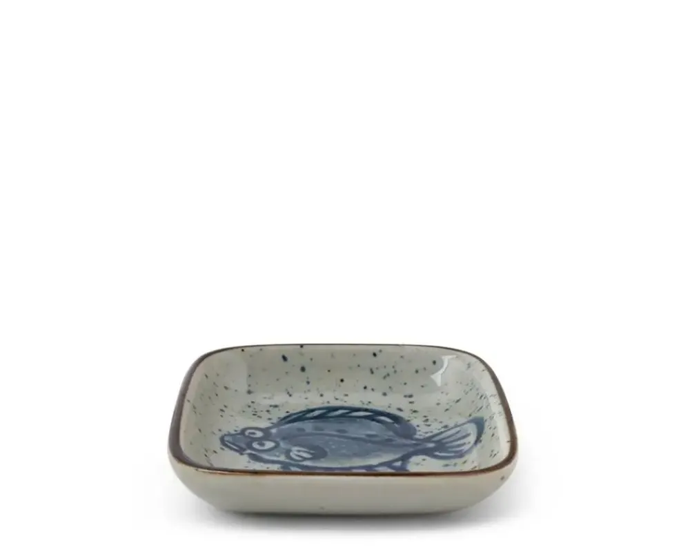 MIYA Company Sauce Dish 3.5" Flounder Best