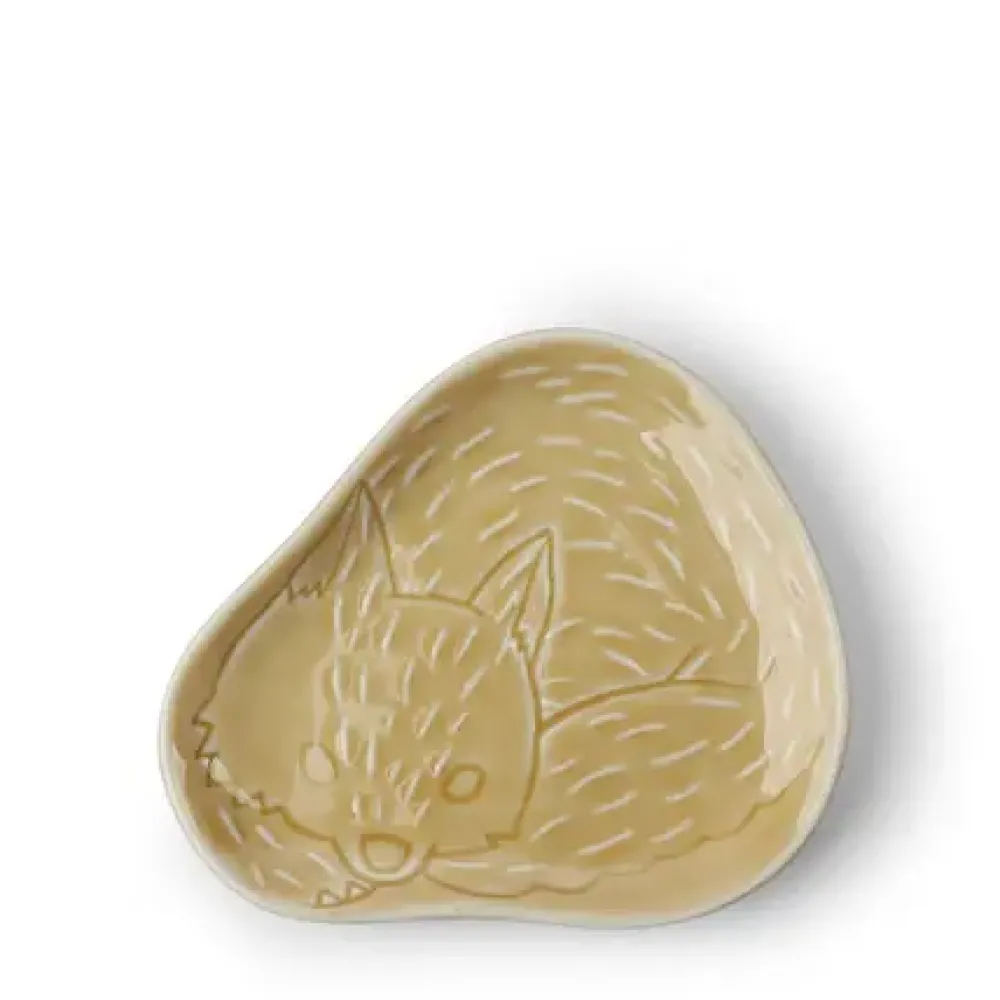 MIYA Company Sauce Dish Fox Yellow Sale