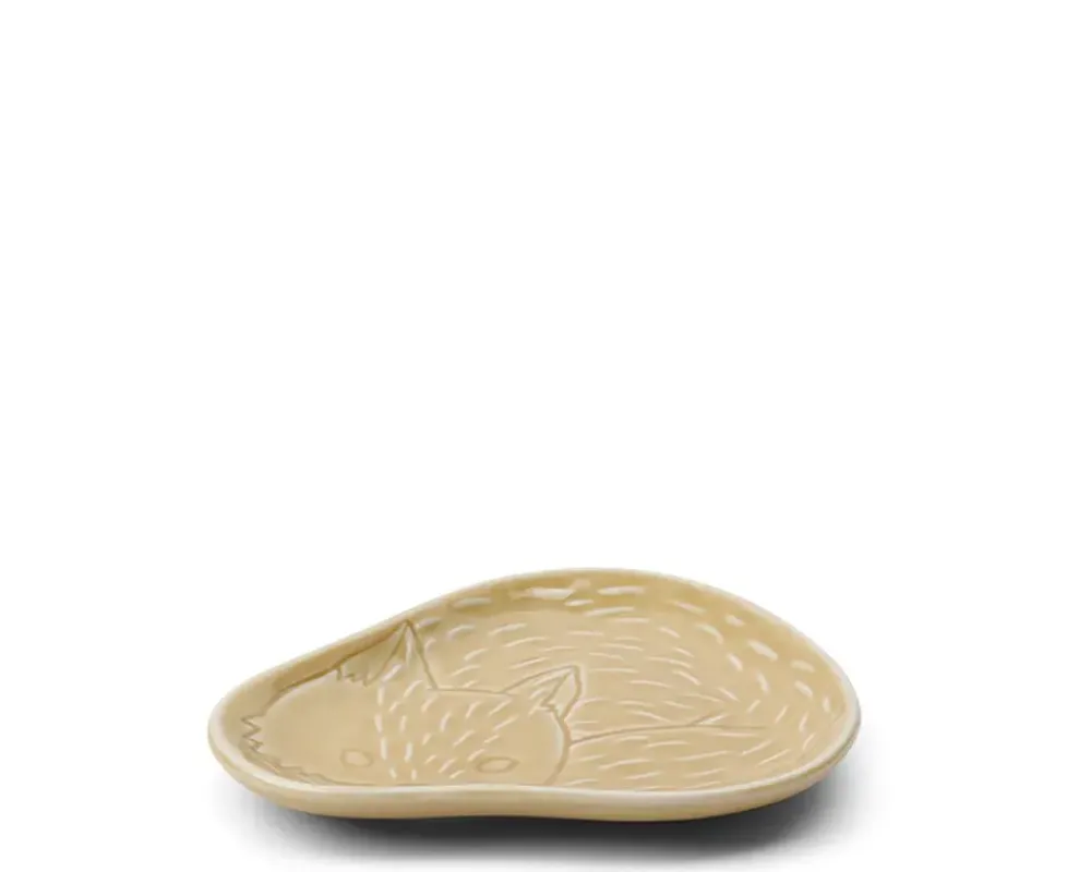 MIYA Company Sauce Dish Fox Yellow Sale