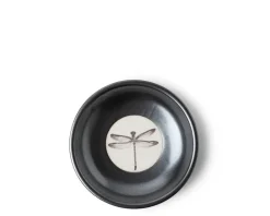MIYA Company Sauce Dish Graphite Gray/Black Dragonfly