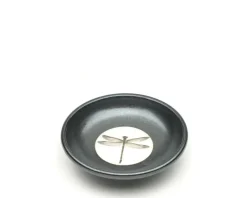 MIYA Company Sauce Dish Graphite Gray/Black Dragonfly