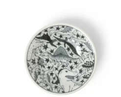 MIYA Company Sauce Dish 4" Happy Dinosaurs Online