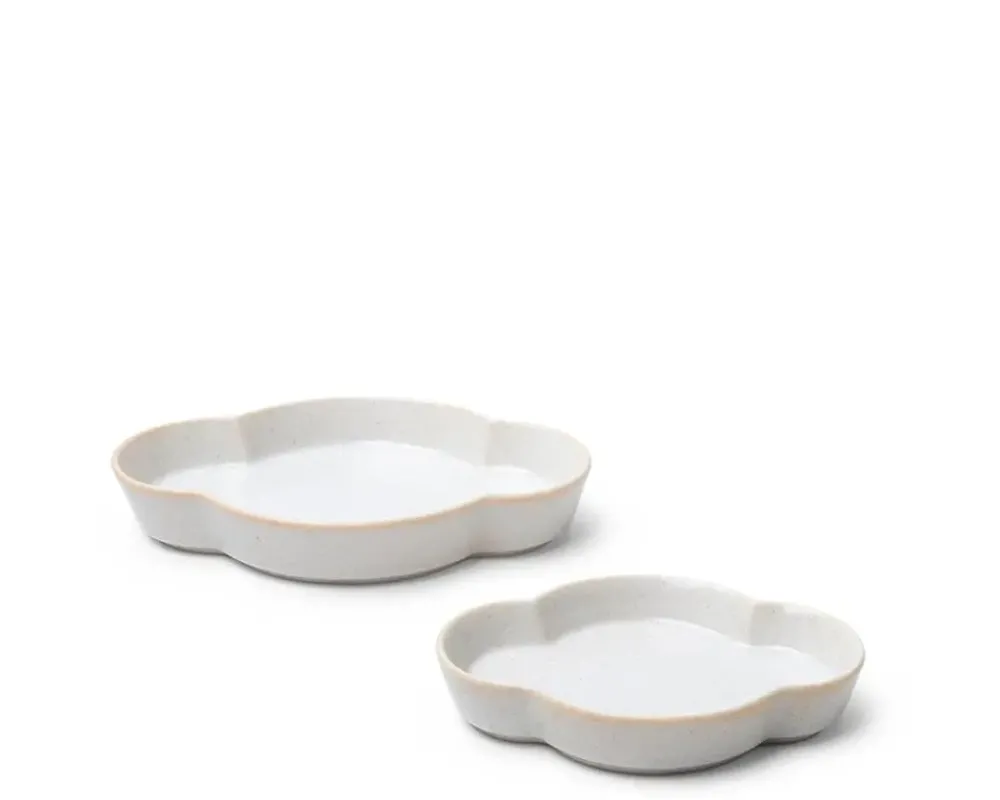 MIYA Company Sauce Dish 5" X 4" Cloud White Outlet