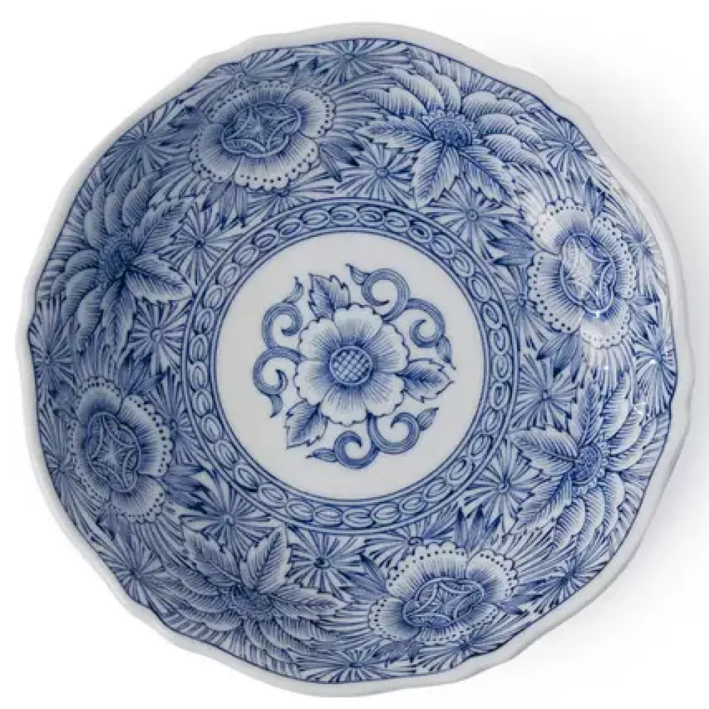MIYA Company Senbyo Botan 6.75" Dessert Dish Outlet