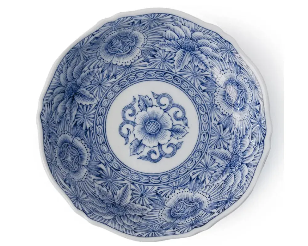 MIYA Company Senbyo Botan 6.75" Dessert Dish Outlet