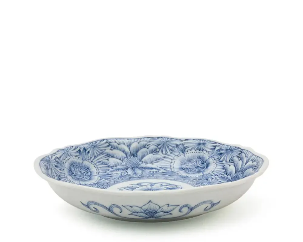 MIYA Company Senbyo Botan 6.75" Dessert Dish Outlet