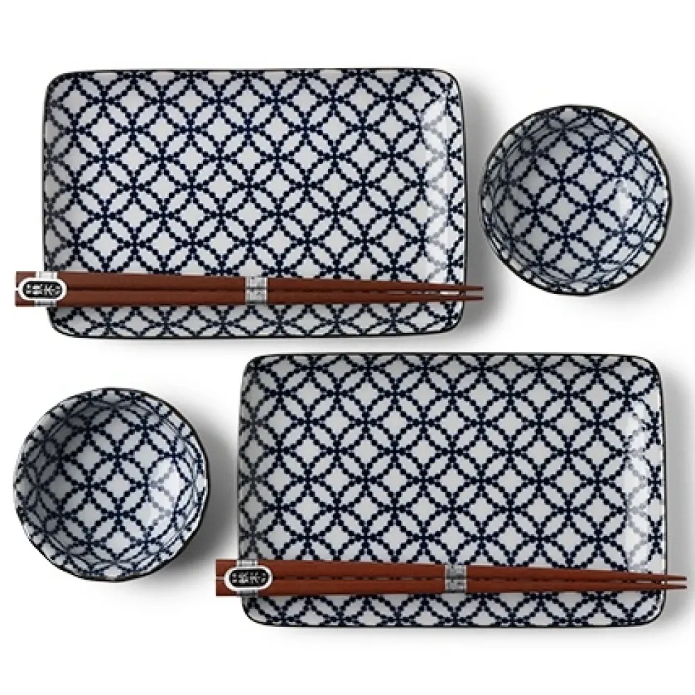 MIYA Company Shippou Sushi For Two Set Best