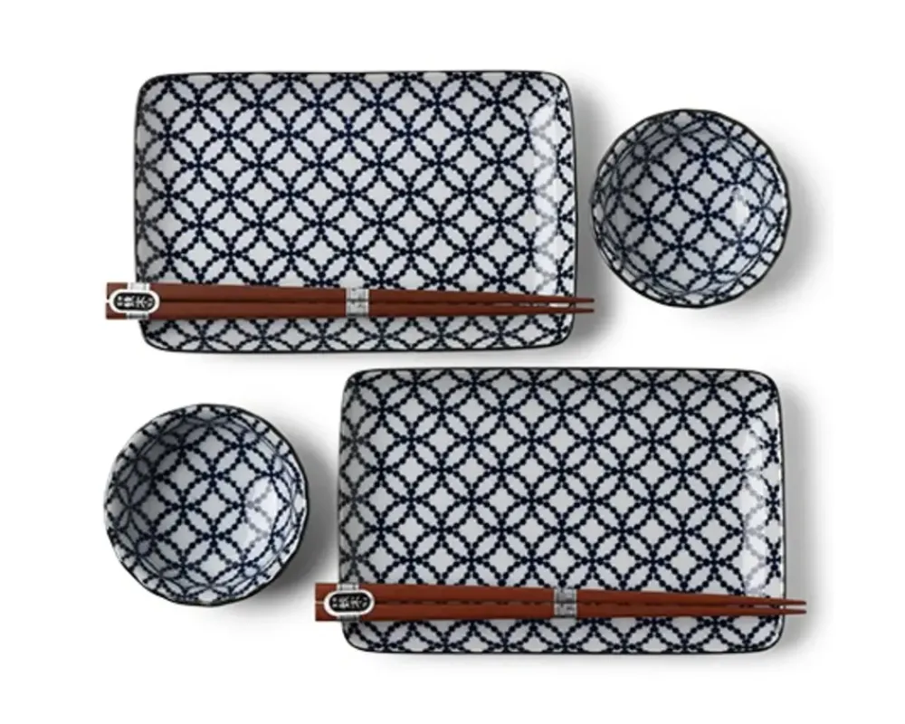 MIYA Company Shippou Sushi For Two Set Best