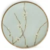 MIYA Company Spring Blossoms 7.75" Round Plate